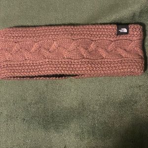 The North Face headband. Color brown. Used.